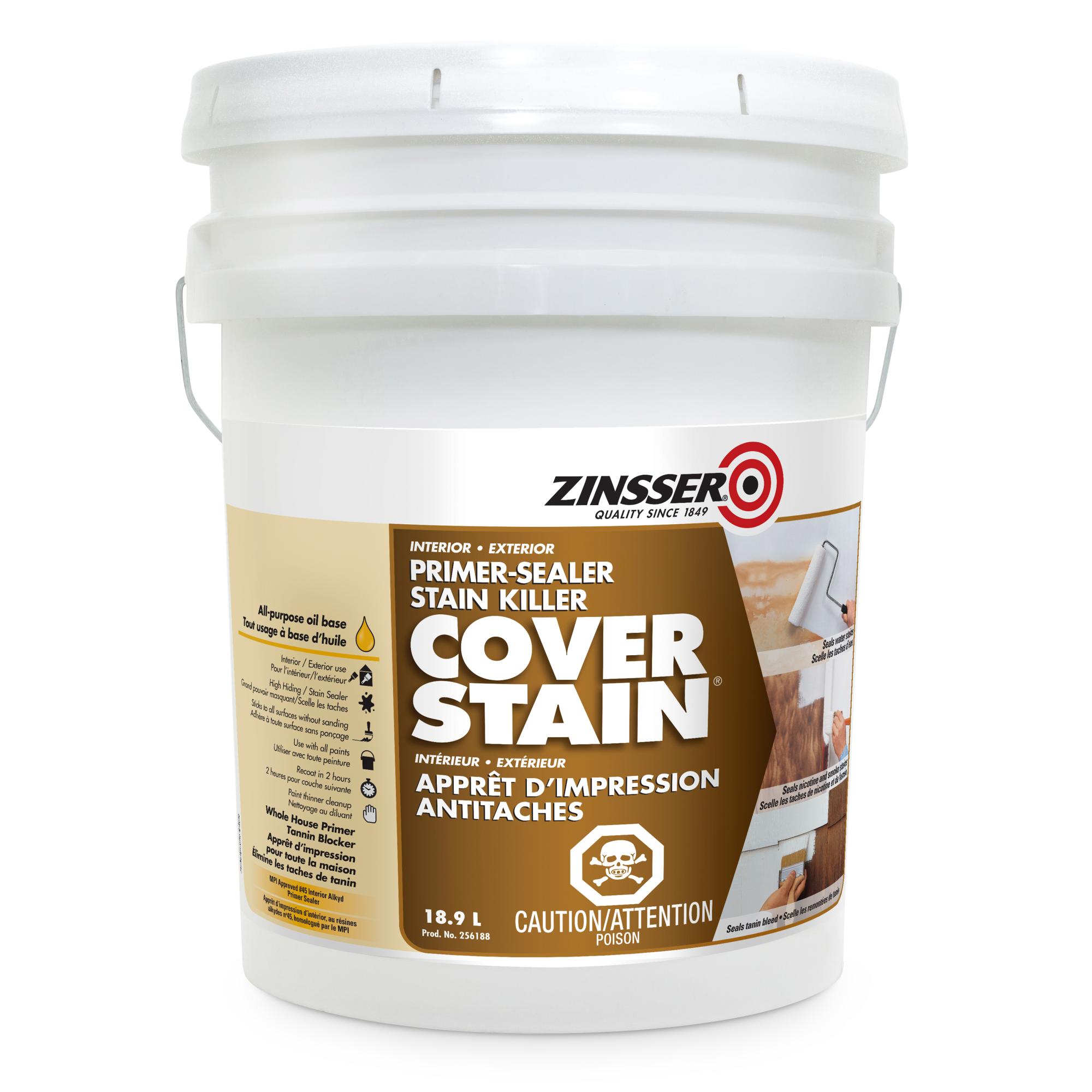 Zinsser Cover Stain Oil-Based Primer Sealer 18.9L
