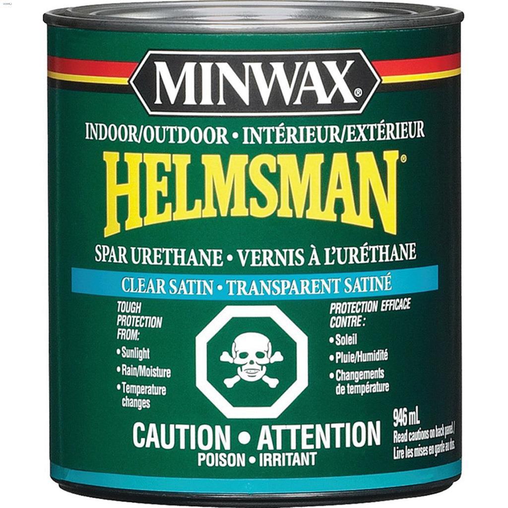 Helmsman 946 mL Satin Clear Spar Urethane Protective Finish