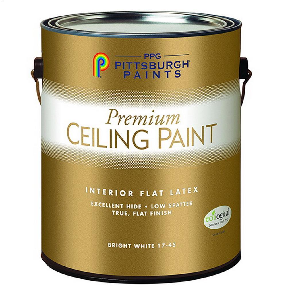 3.78 L Flat White Latex Ceiling Paint