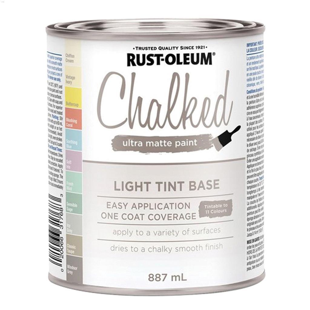 887 mL Can Chalked Light Tint Base