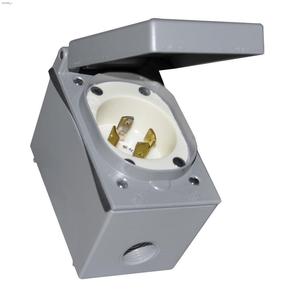 30A Gray Generator Hook-Up Box Kit