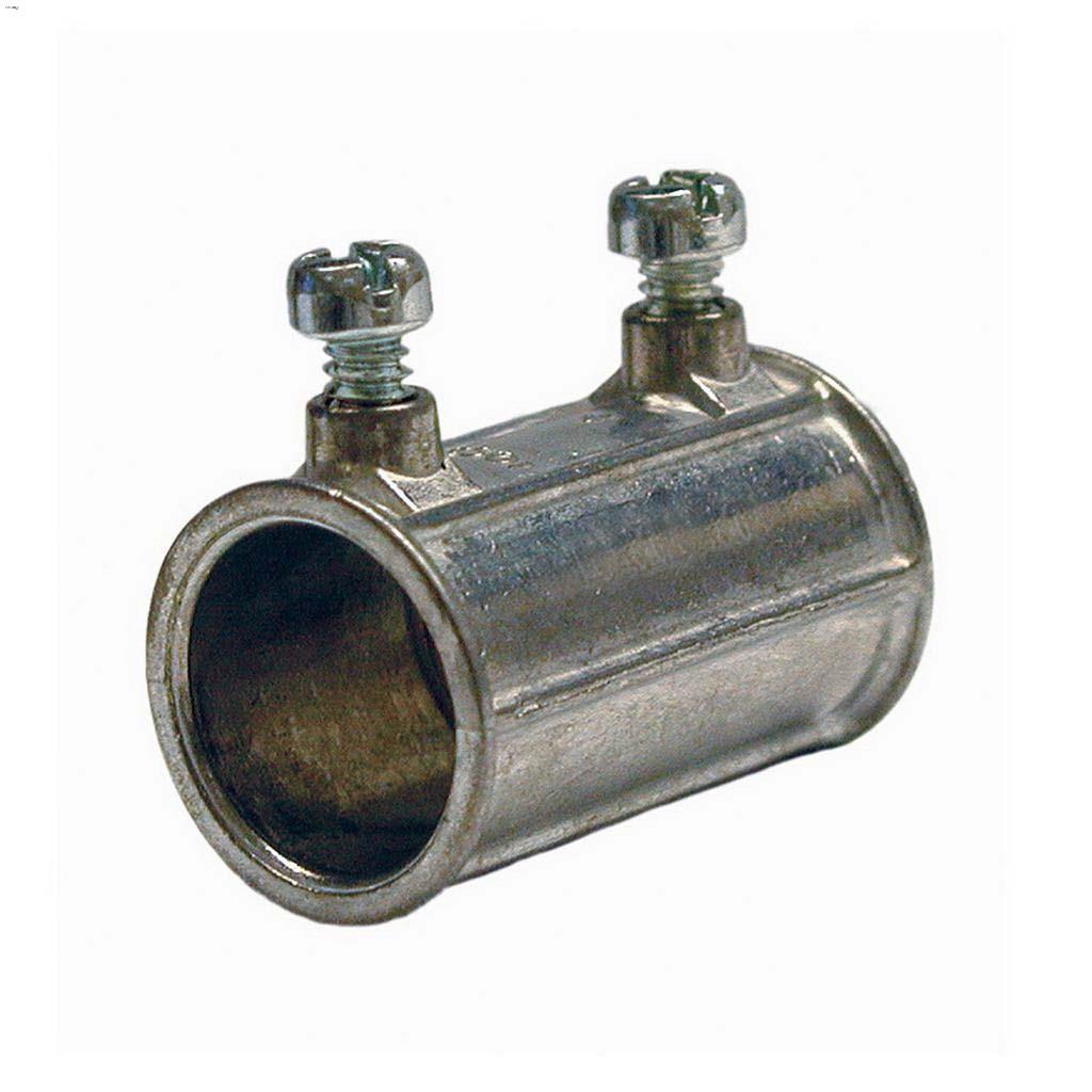 3/4" Set Screw Zinc Coupling