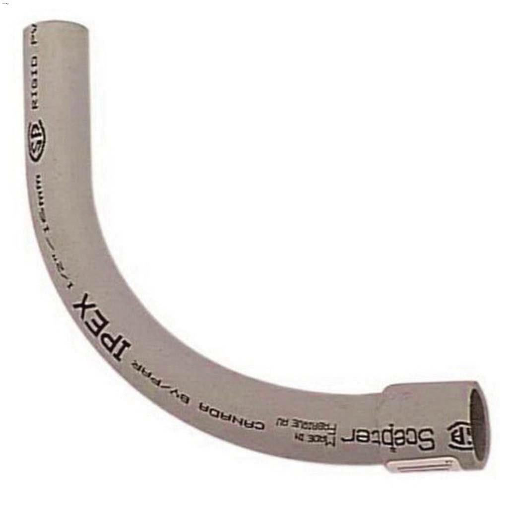 1/2" PVC Gray 90 Degree Elbow