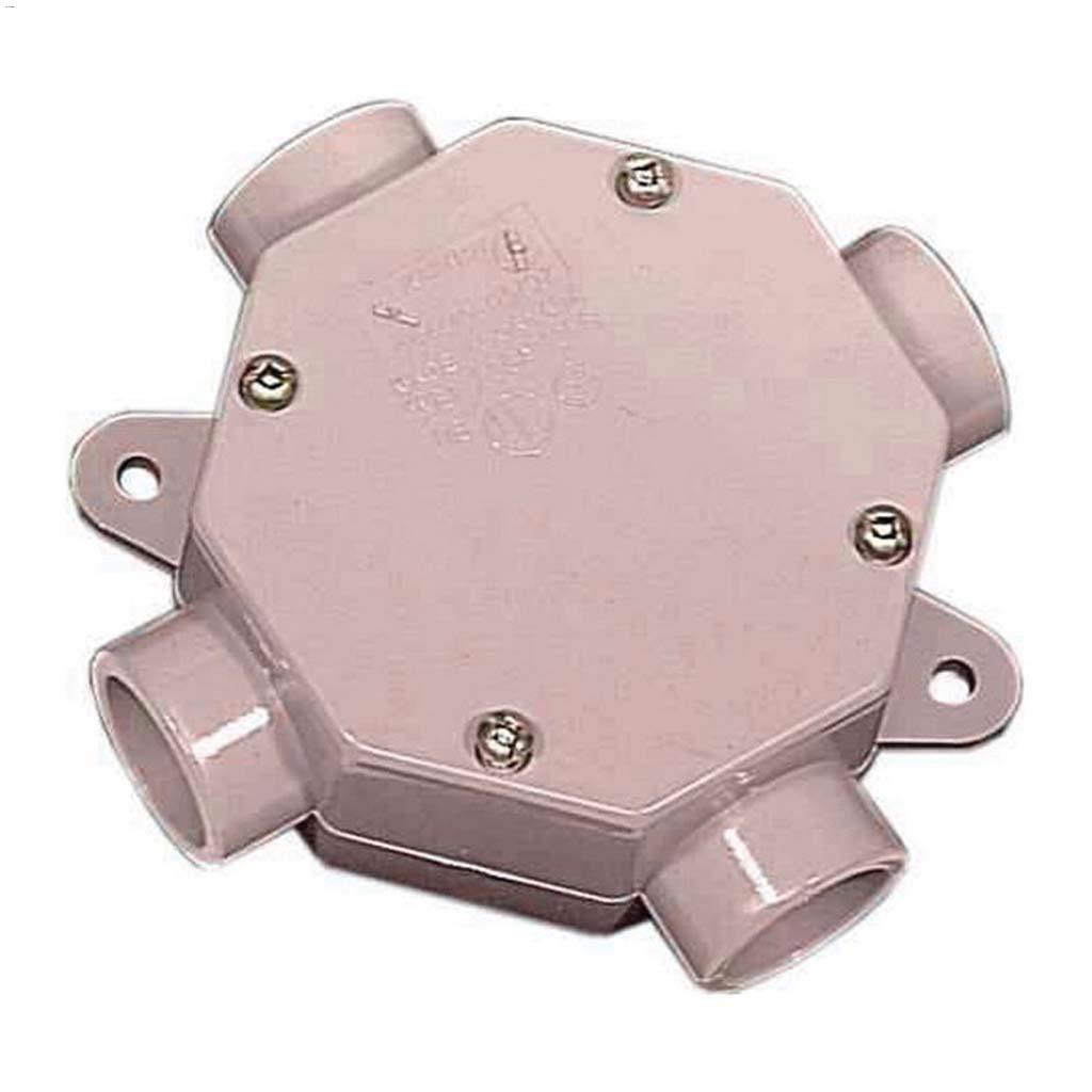 3/4" Hub PVC Round Junction Box