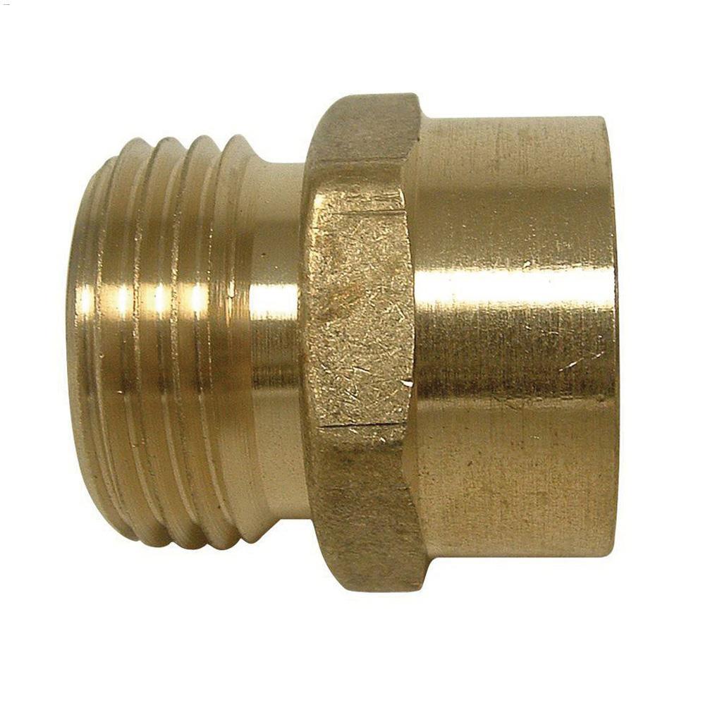 Adaptateur boyau jardin laiton FIP x filetage mâle 3/4"