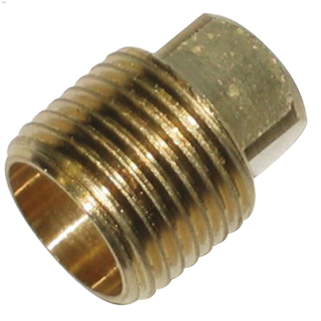 Prise de tuyau en laiton MIP x tête carrée 1/4"