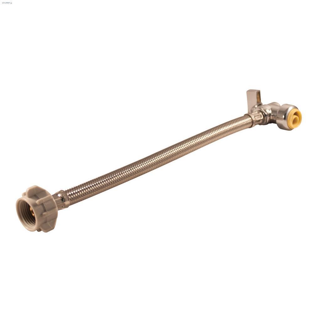 7/8" x 1/2" Ballcock x Push-Fit Flexible Connector