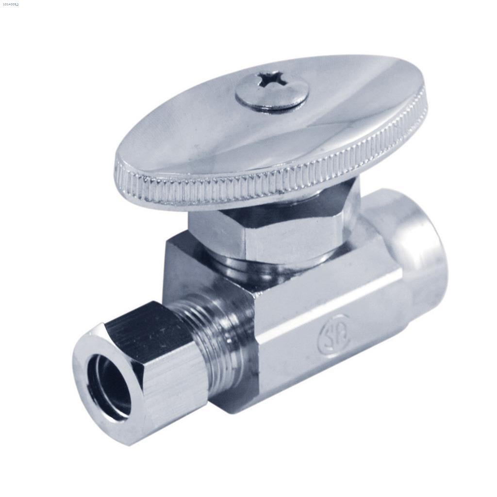 1/2" Solder x 3/8" Compression Straight Supply Stop