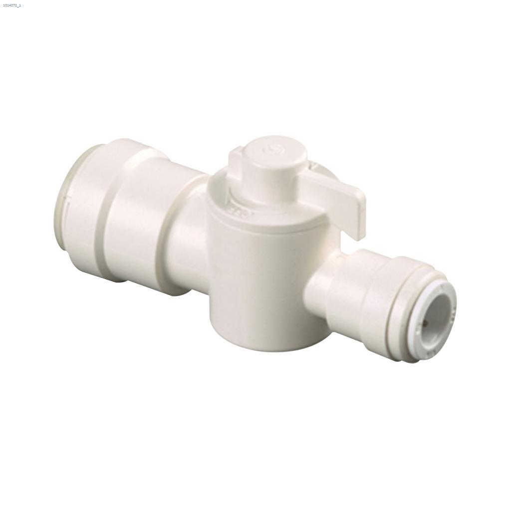 1/2" x 1/4" CTS Thermal Plastic Quick Connect Inline Valve
