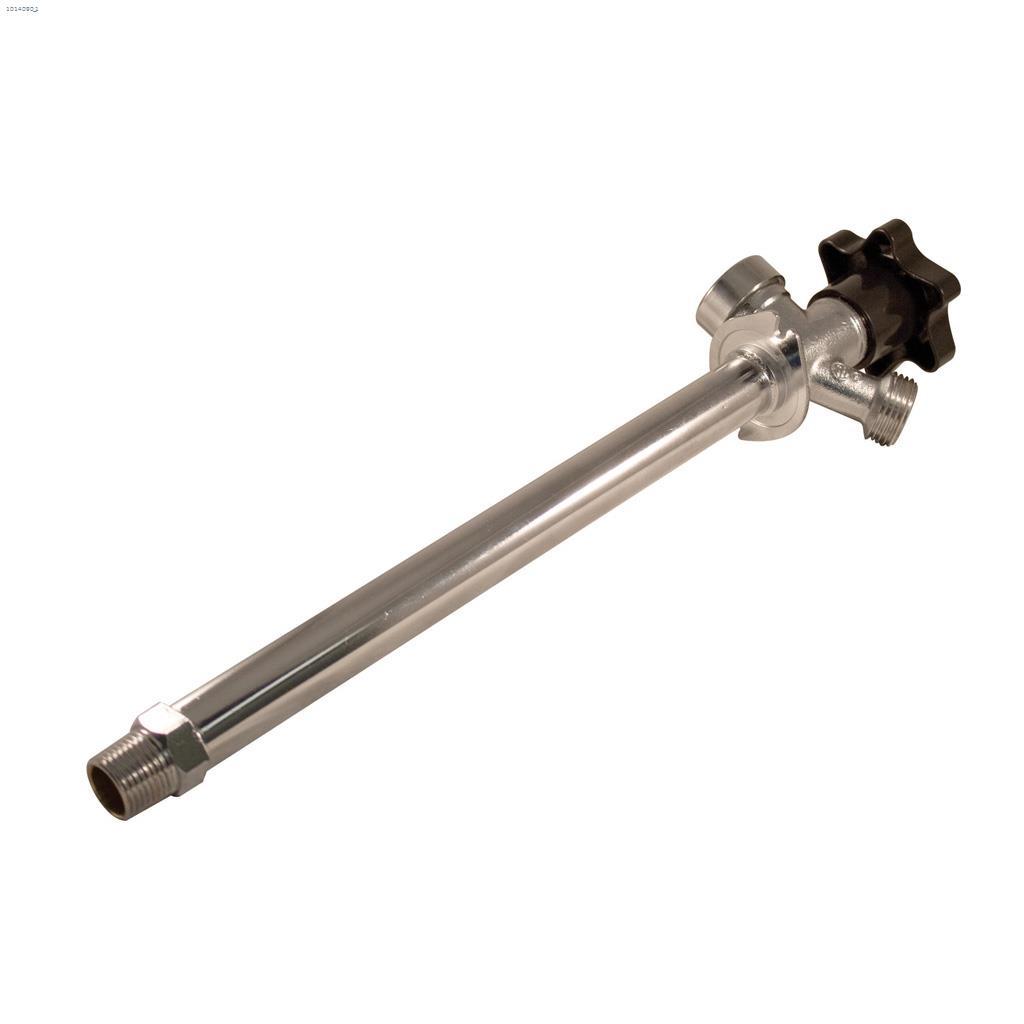 1/2" Male x Solder 12" Quarter Turn Wall Hydrant Valve