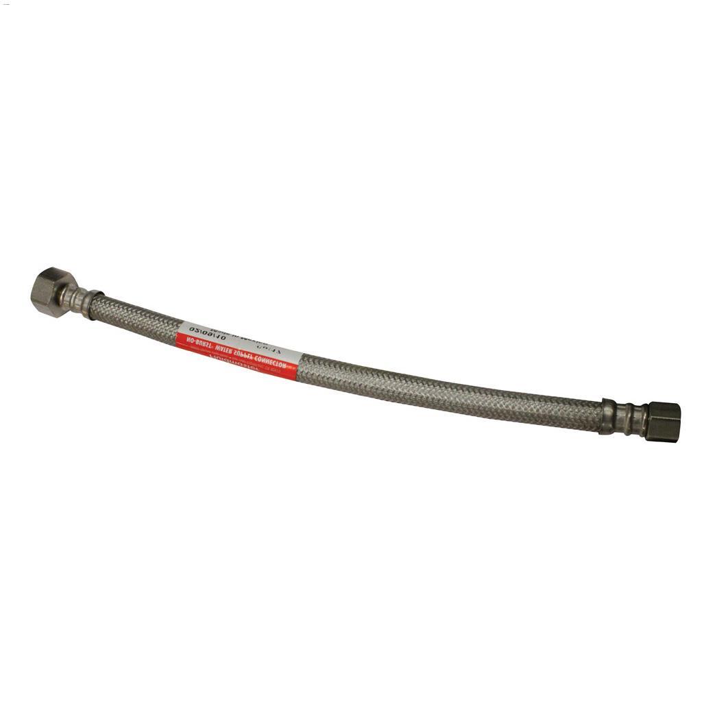 Compression x FIP 12" Faucet Water Supply Connector