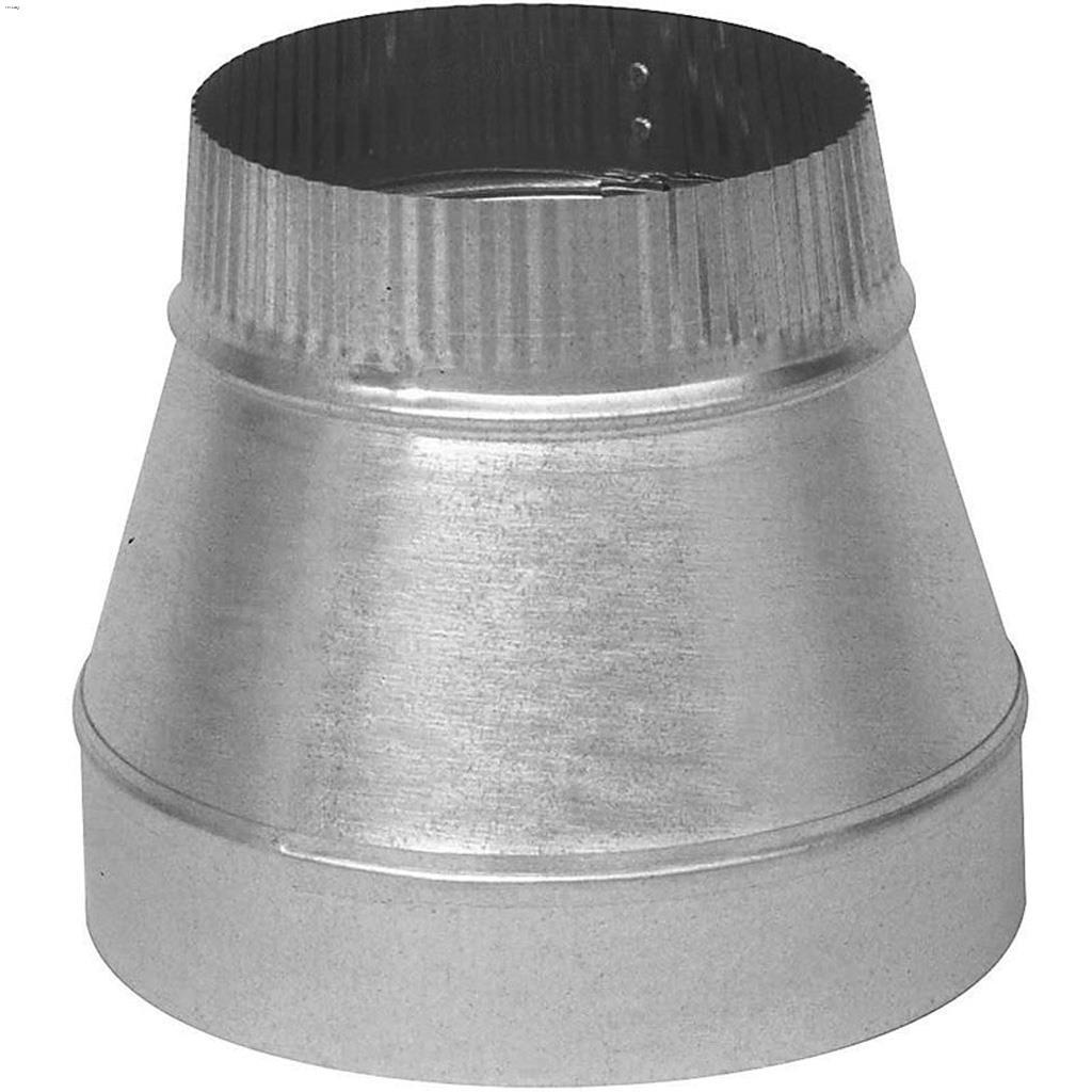 6 - 5" Galvanized 30-Gauge Short Reducer