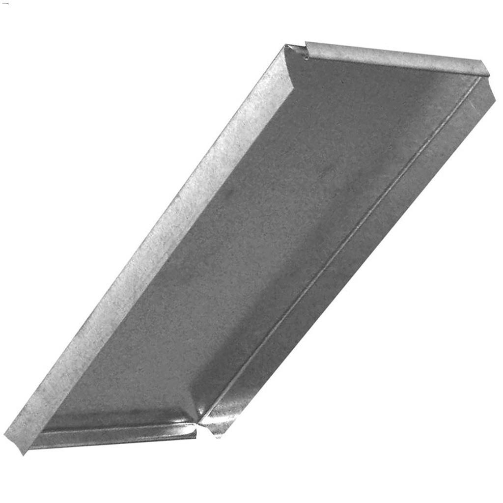 8" x 8" Galvanized 30-Gauge Blind End Cap