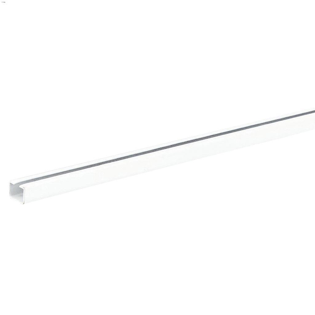 84" White Shelf Support Pole