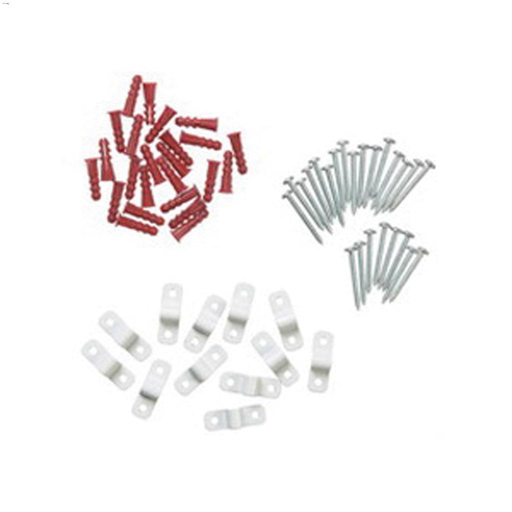 Fixed Mount Concrete/Drywall Shelf Clips