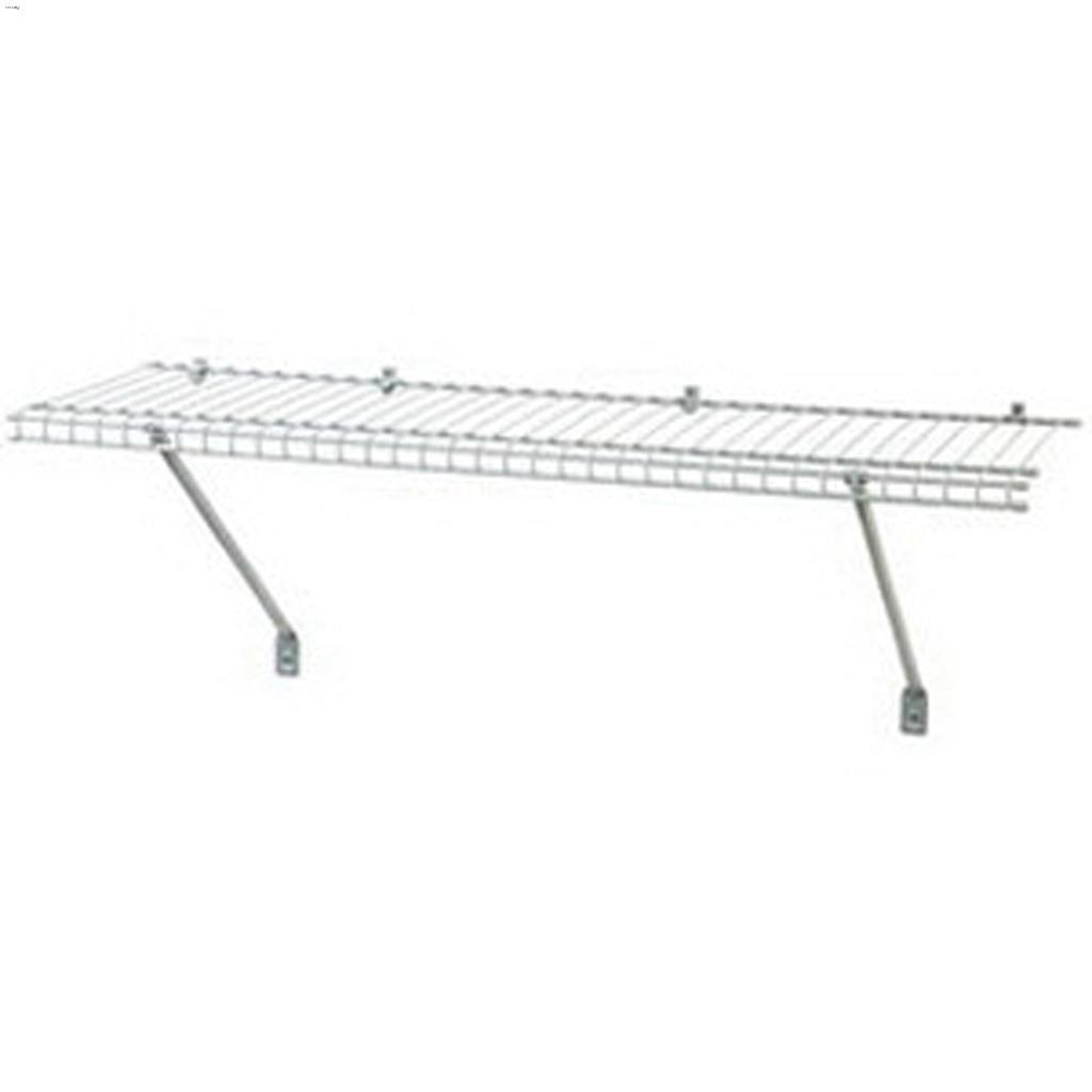 3' x 12" Prepack Shelf Kit-White