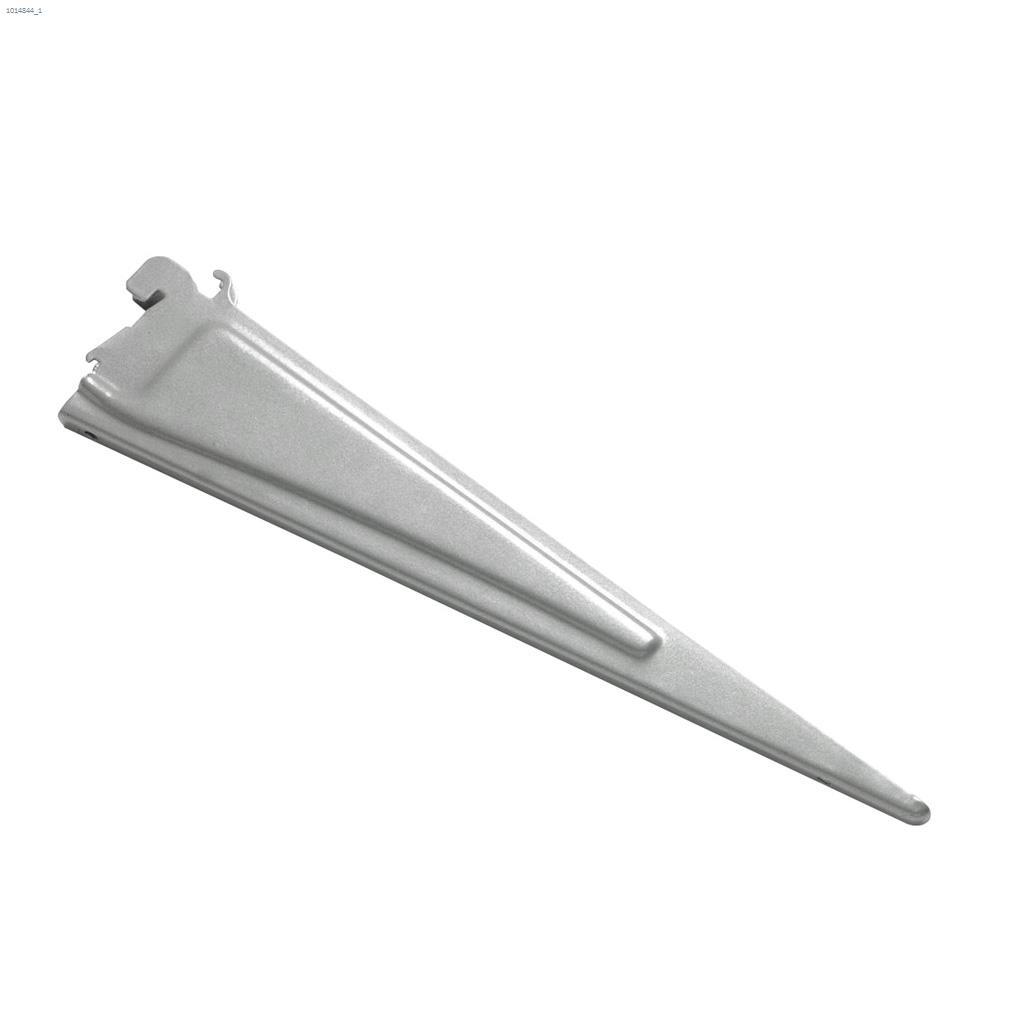 ShelfTrack 16" Wire Shelving Bracket in Satin Chrome