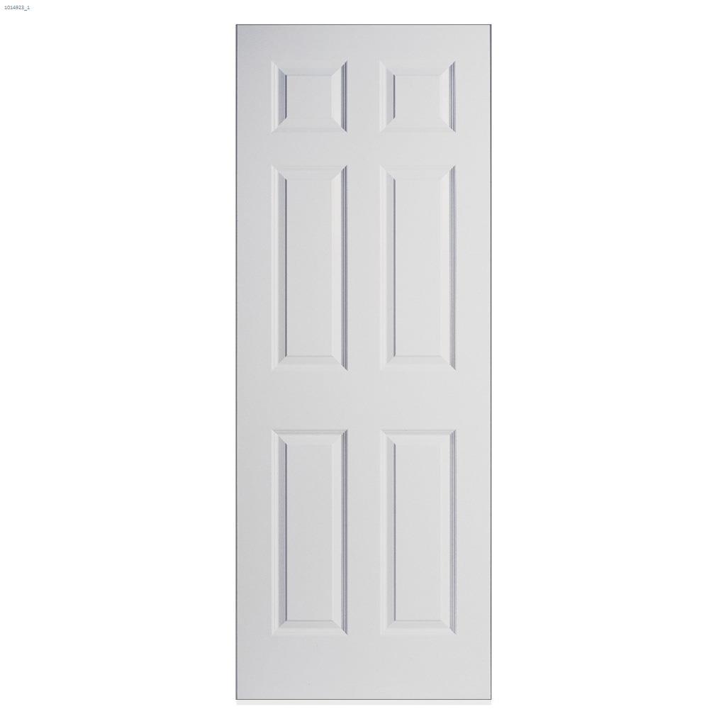 34" x 80" 6-Panel Prehung Interior Door