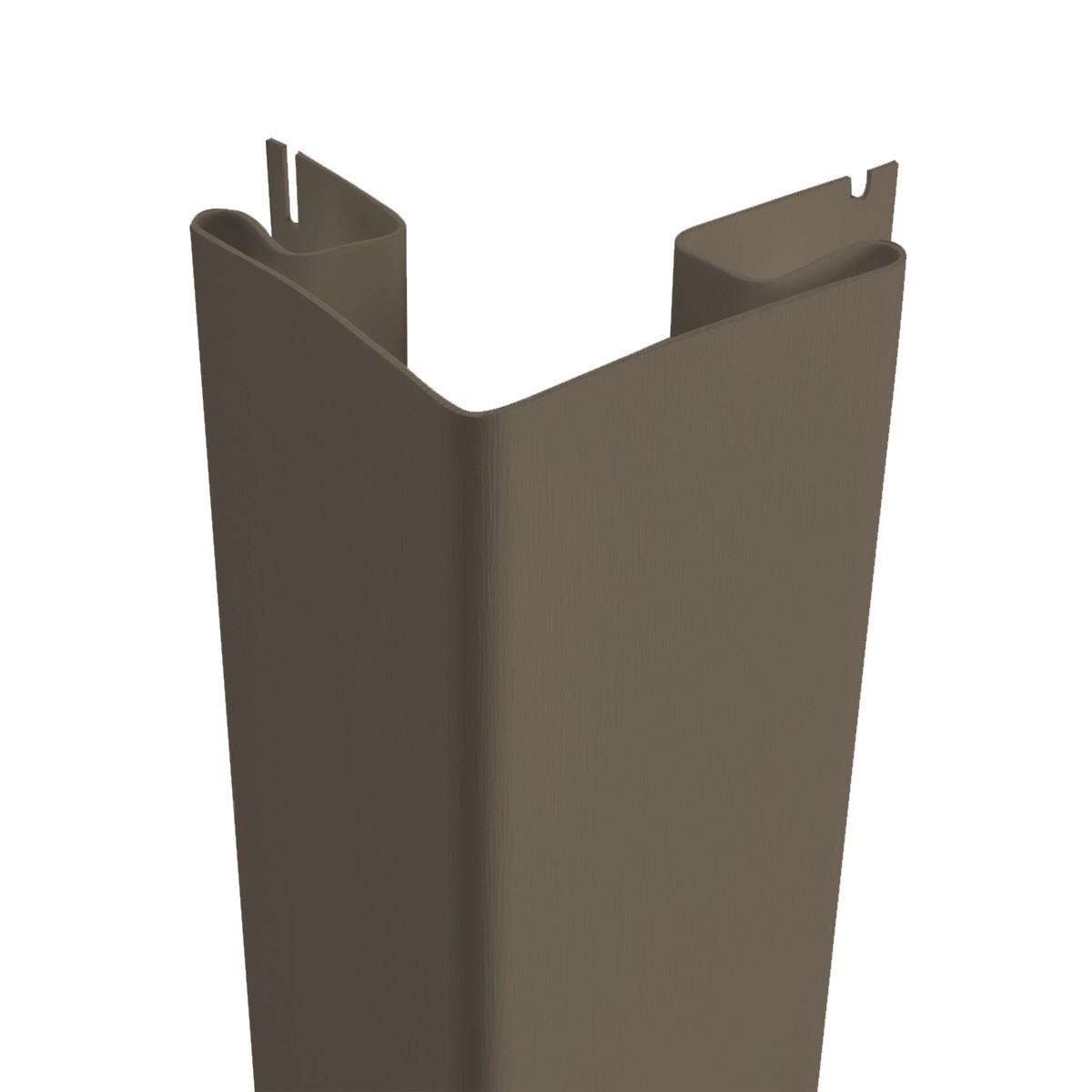3" x 10' Outside Corner Timber Bark