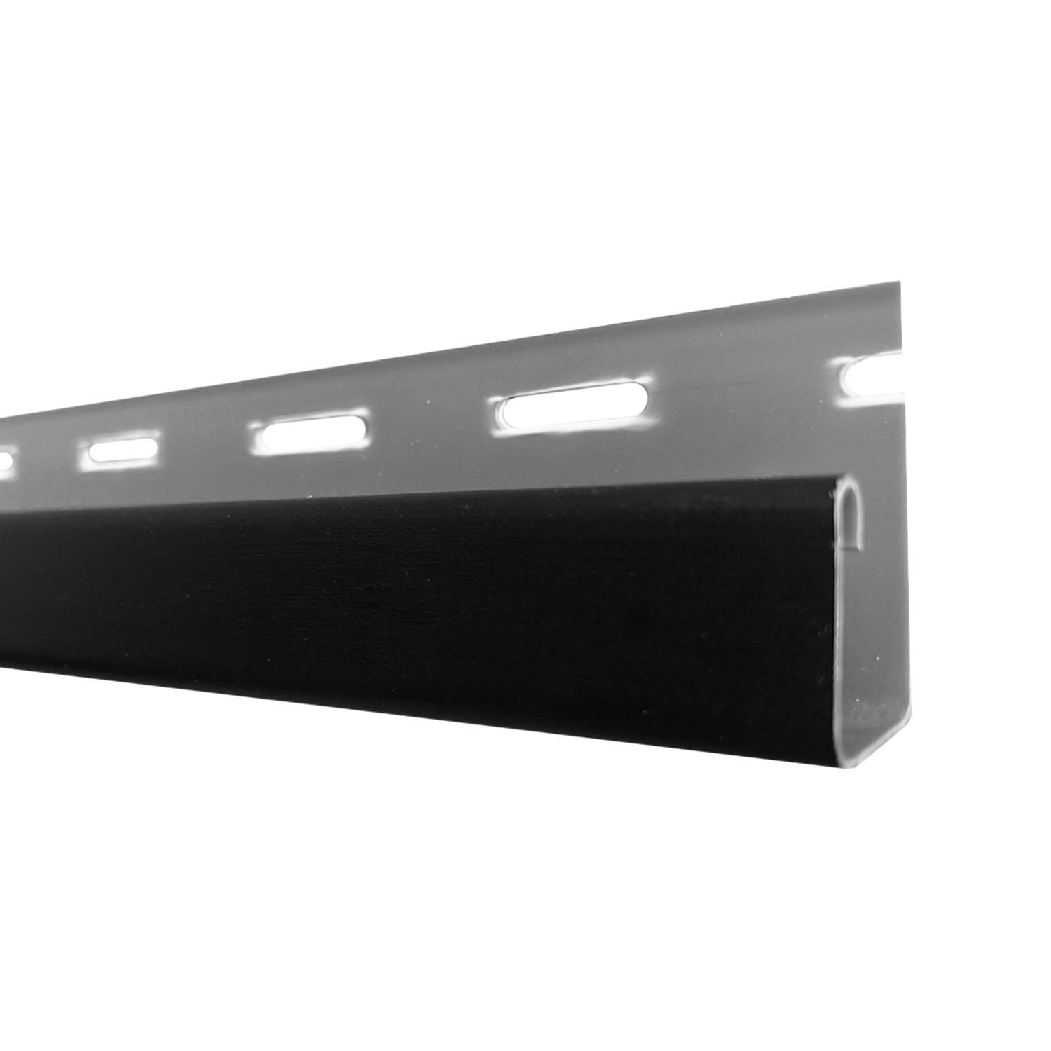 5/8" x 12' J Channel Black