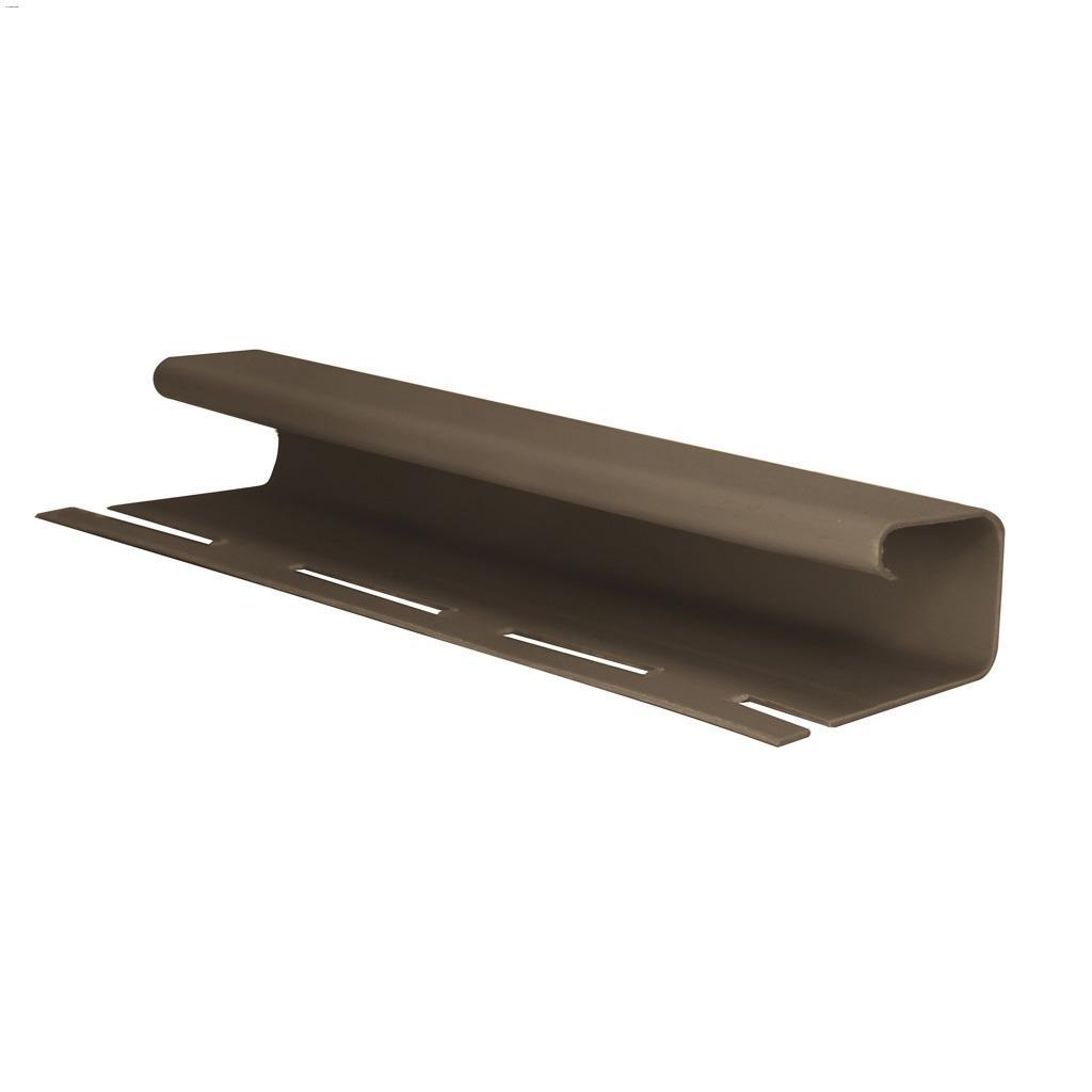 5/8" x 12' J Channel Caribou Brown