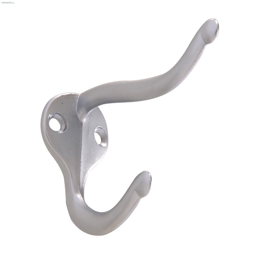 Satin Chrome Coat/Hat Hook