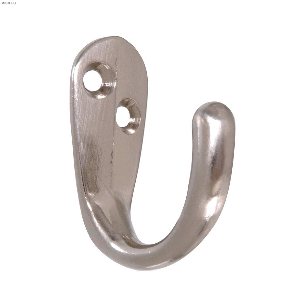 Satin Nickel Single Clothes Hook