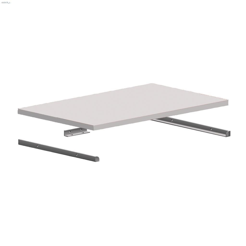 Suite Symphony Top Shelf Supports in Nickel