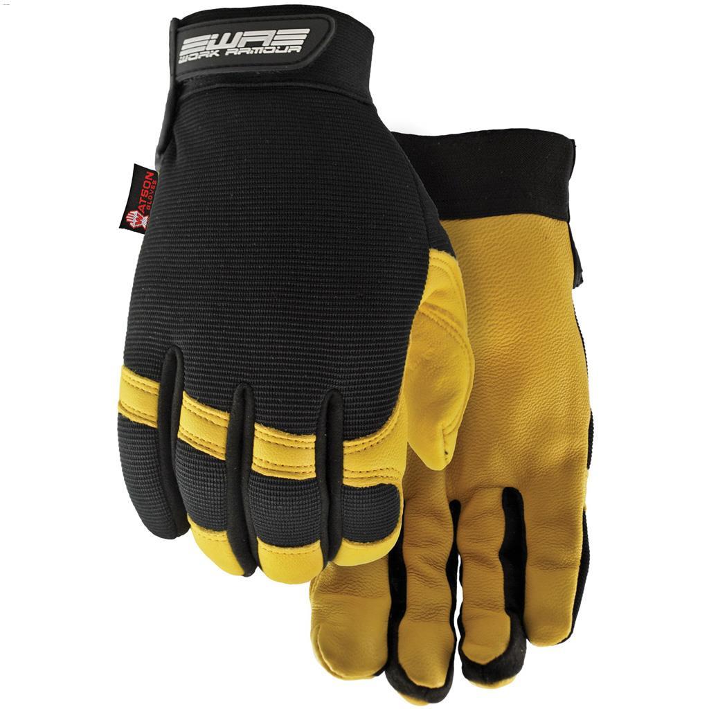 Leather Iron Lady Gloves