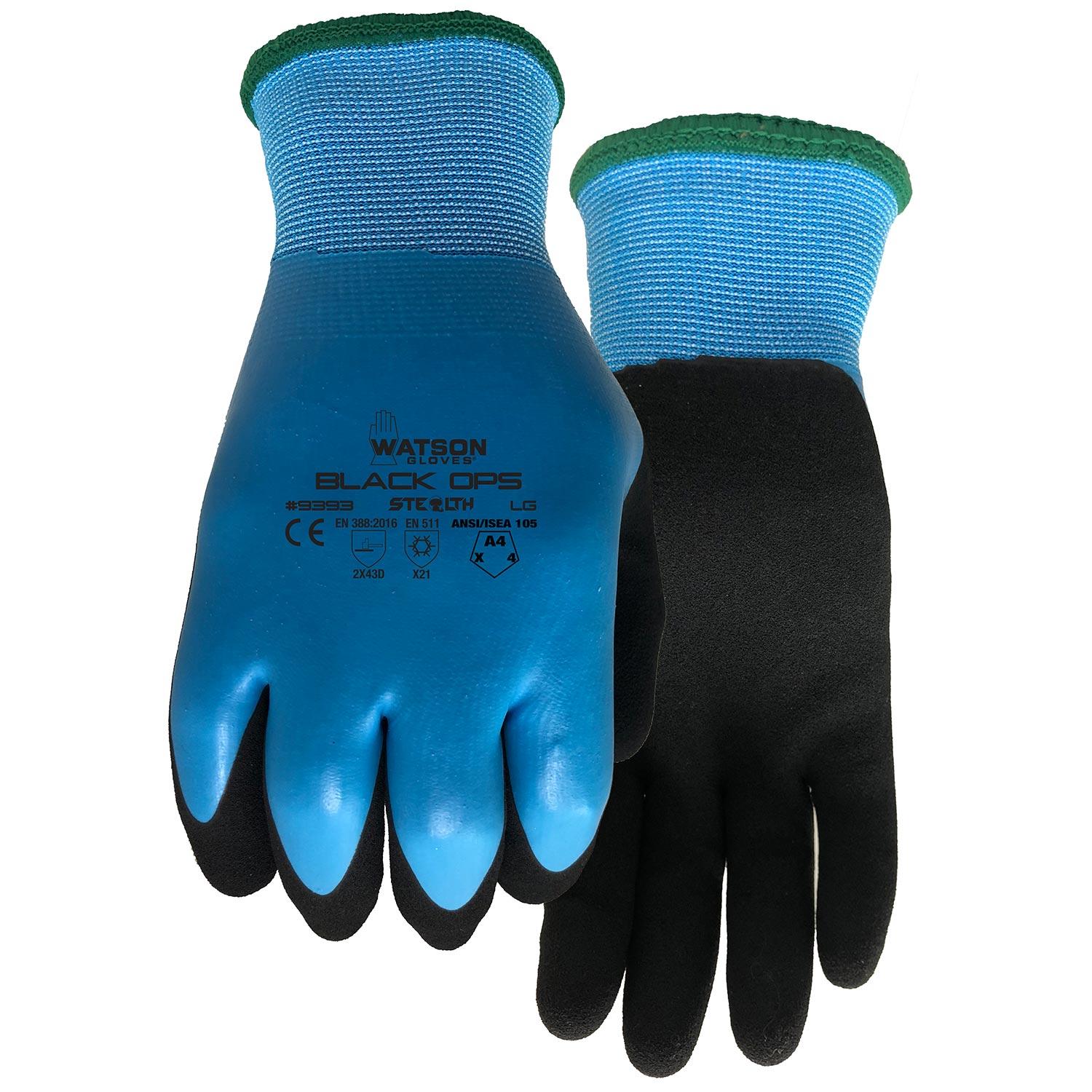 Stealth Black Ops Cut Resistant Winter Gloves-M