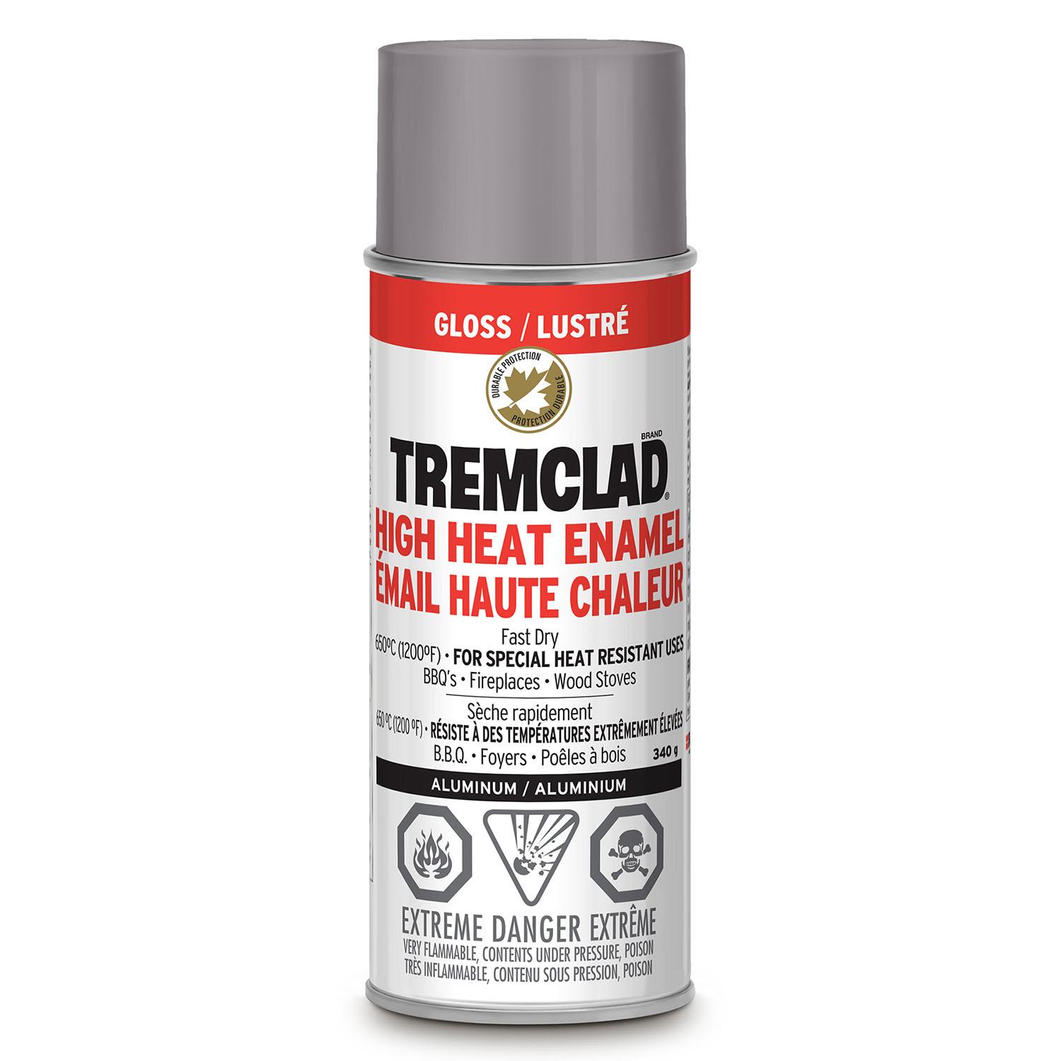 Tremclad High Heat Enamel Spray Paint-340g