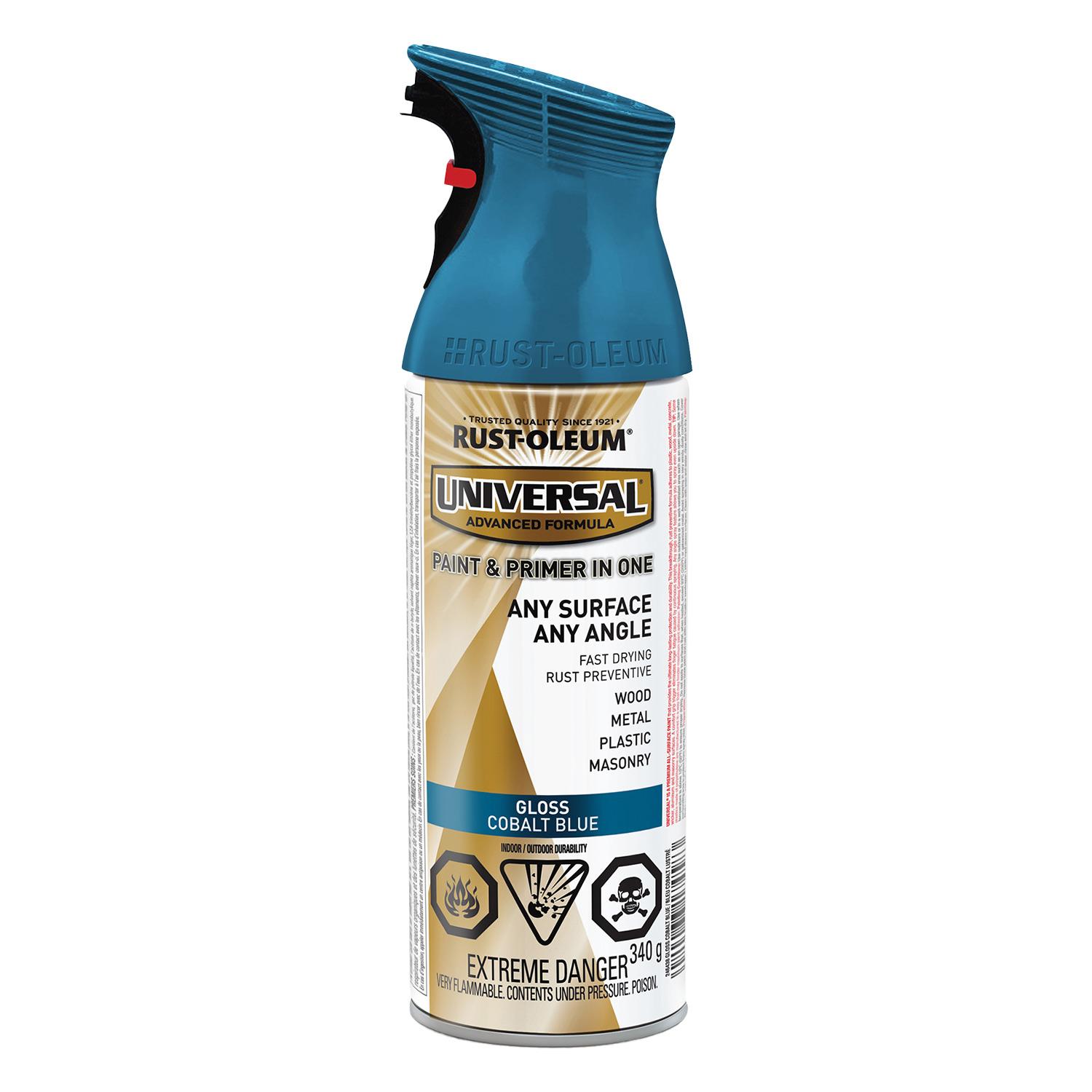 Universal Spray Paint-Gloss Cobalt Blue 340g