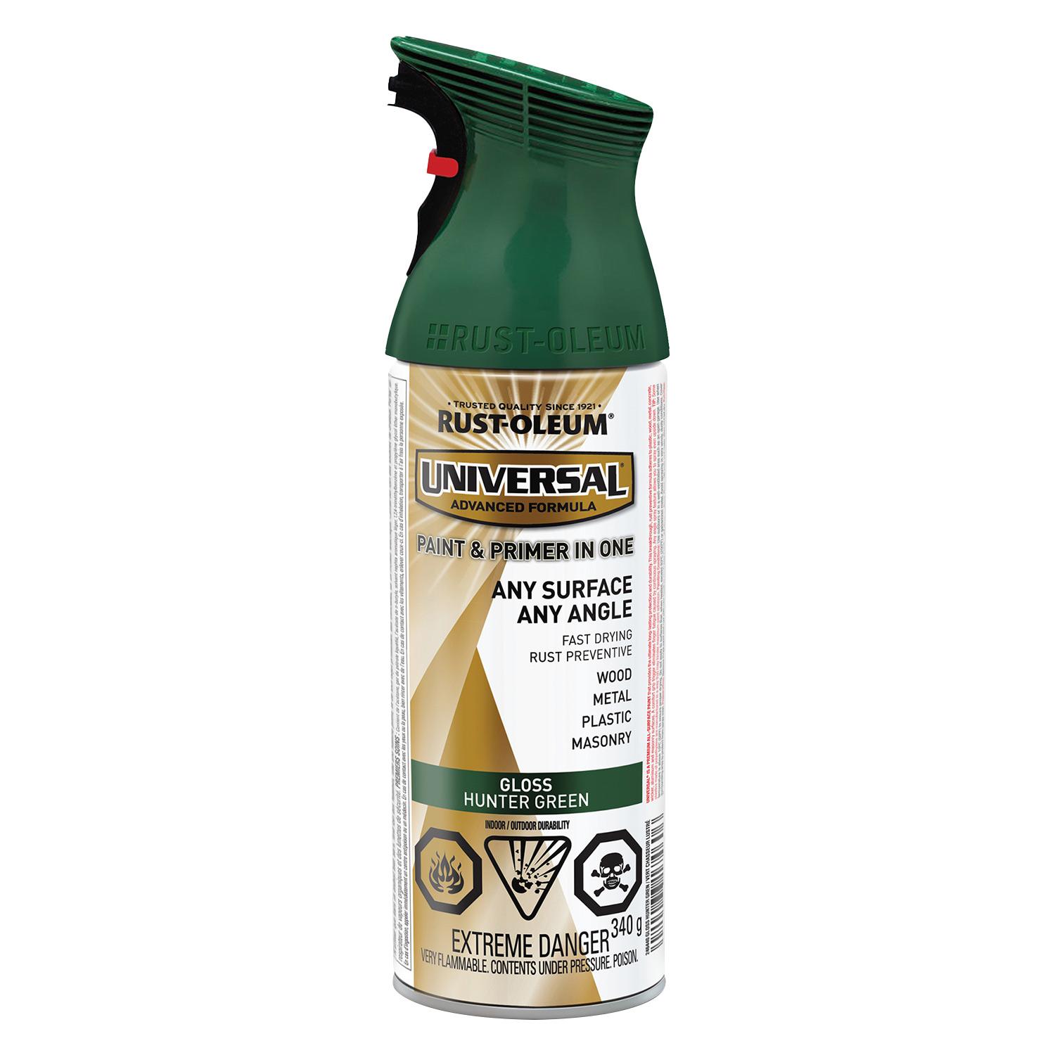 Universal Spray Paint-Gloss Hunter Green 340g