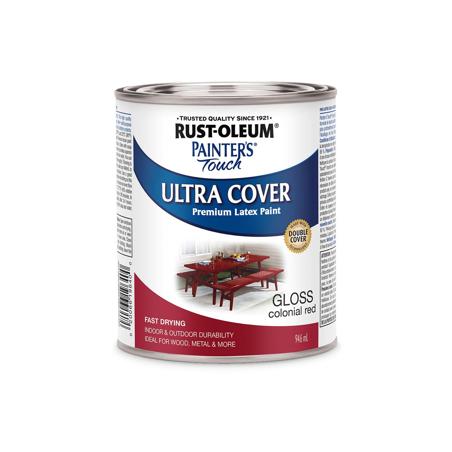 Painter's Touch Multi-Purpose Paint-Gloss Colonial Red 946mL
