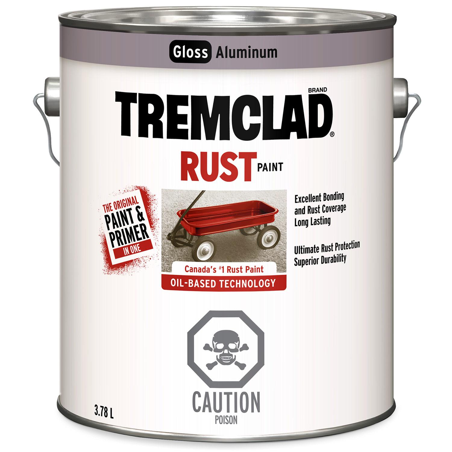 Tremclad Oil-Based Rust Paint-Gloss 3.78L
