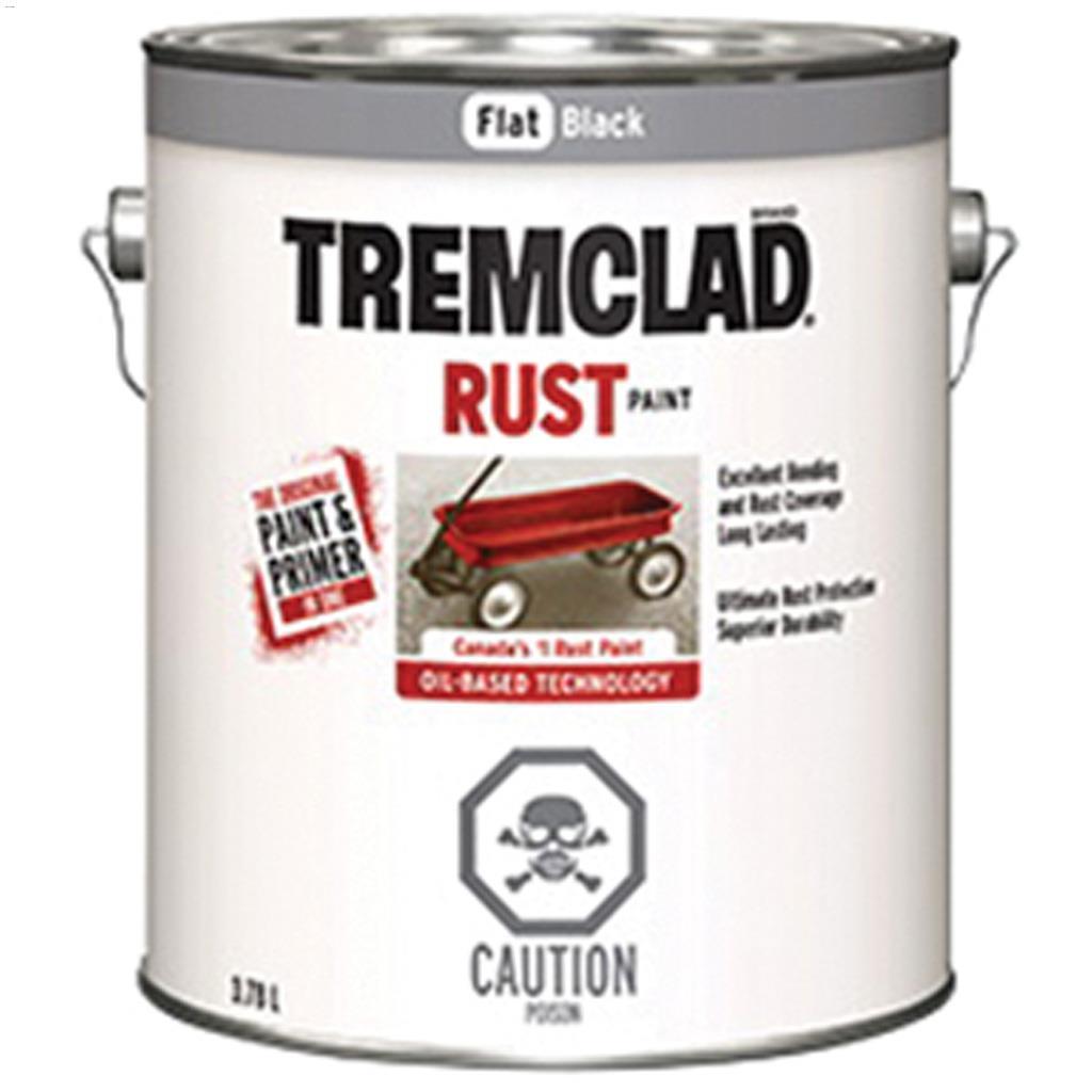 Tremclad Oil-Based Rust Paint-Flat 3.78L