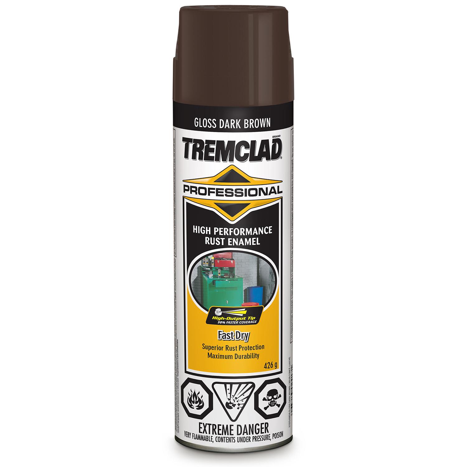 Tremclad 426 g Gloss Dark Brown Rust Enamel
