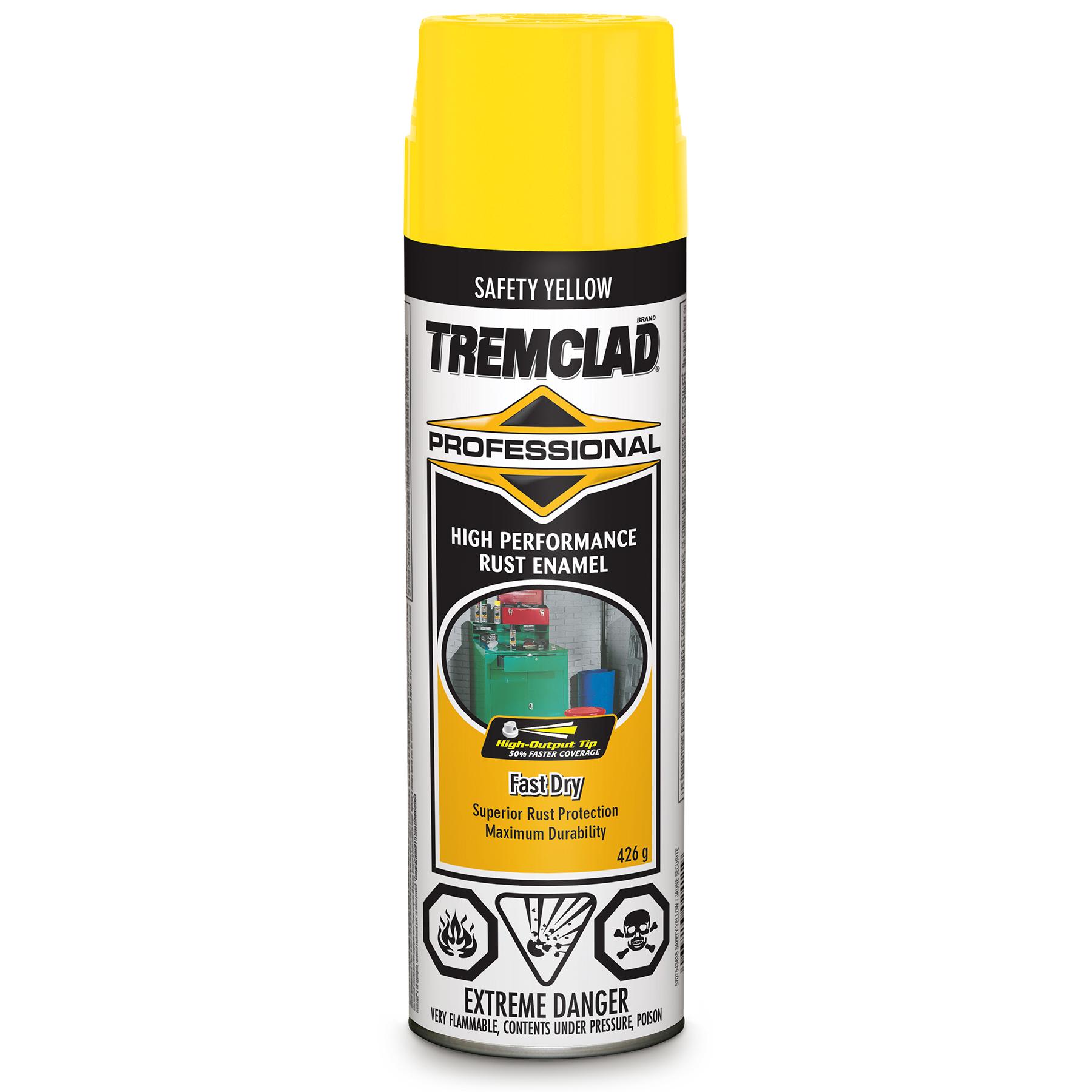Tremclad Professional Rust Enamel-Safety Yellow 426g