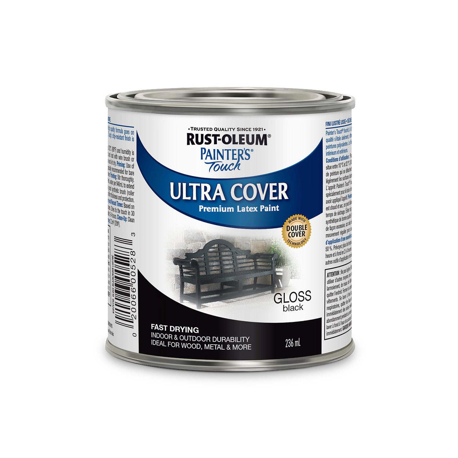 Painter's Touch Multi-Purpose Paint-Gloss Black 236mL