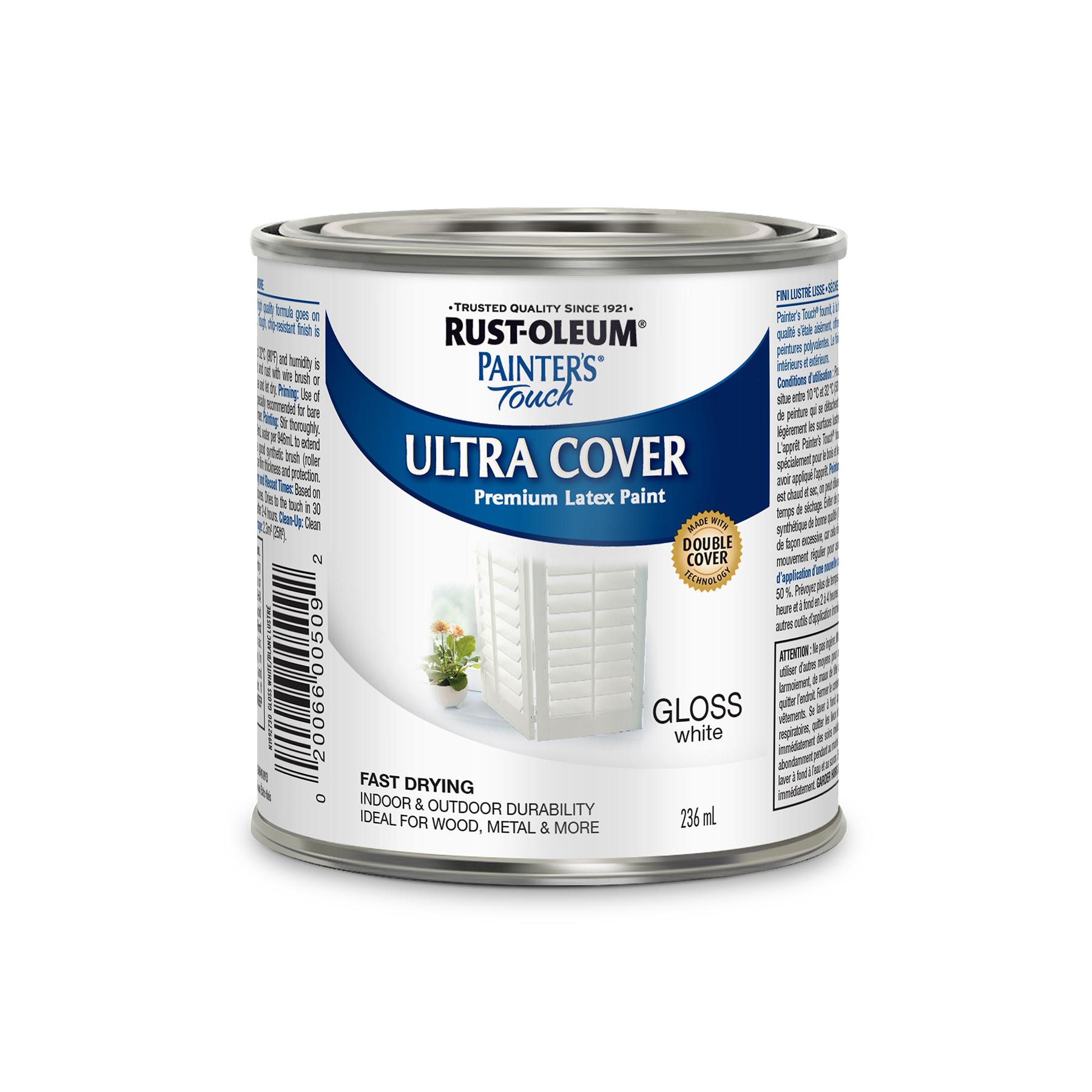Painter's Touch Multi-Purpose Paint-Gloss White 236mL