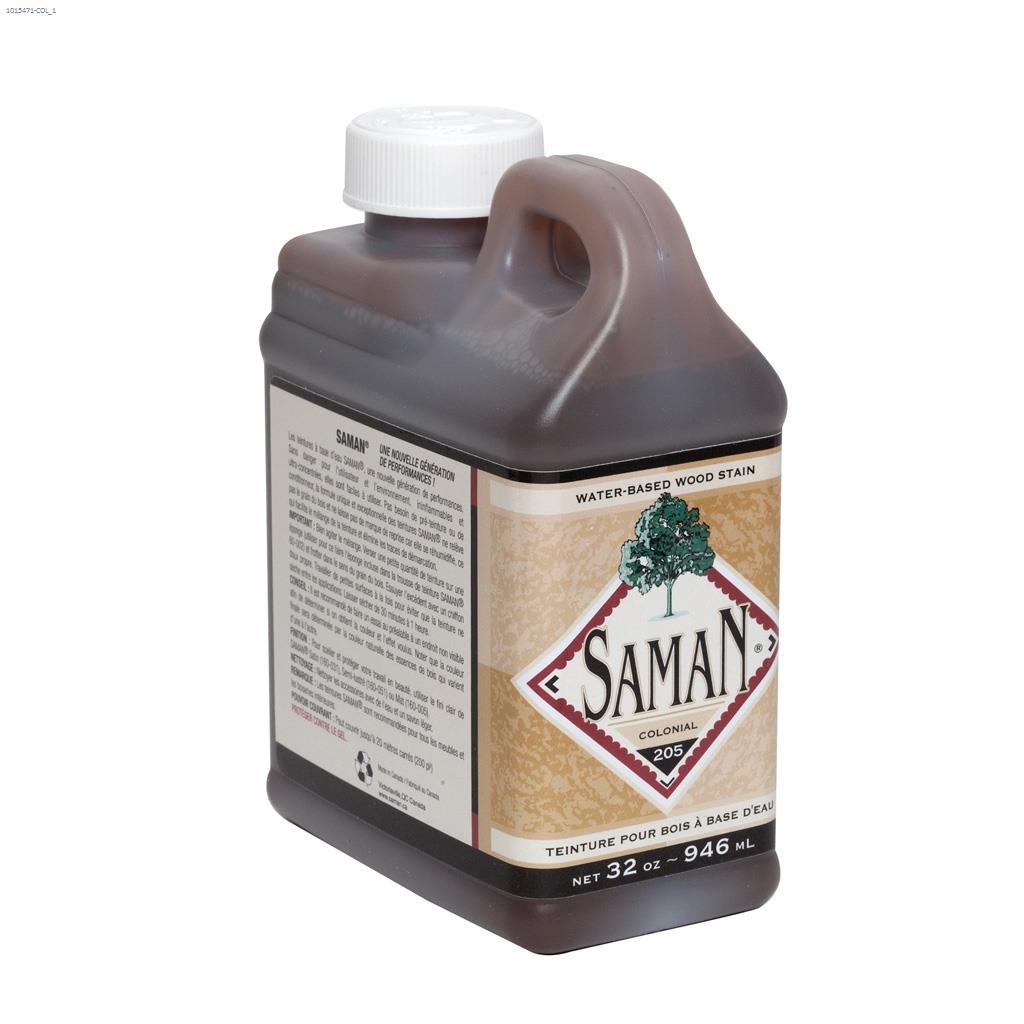 Water-Based Wood Stain Colonial 946mL