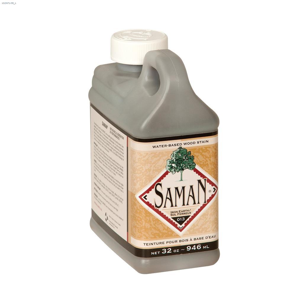 Water-Based Wood Stain Iron Earth 946mL