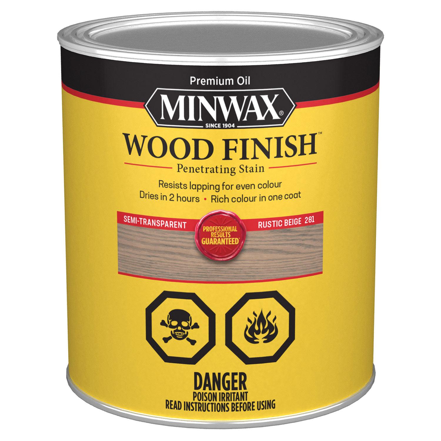 Minwax Wood Finish-Rustic Beige 236 mL