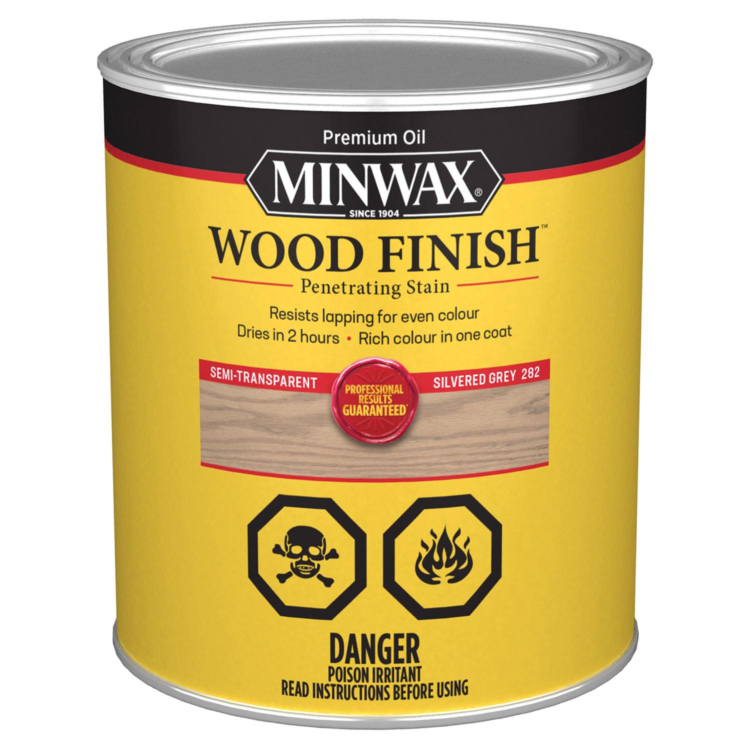 Minwax Wood Finish-Silvered Grey 236 mL