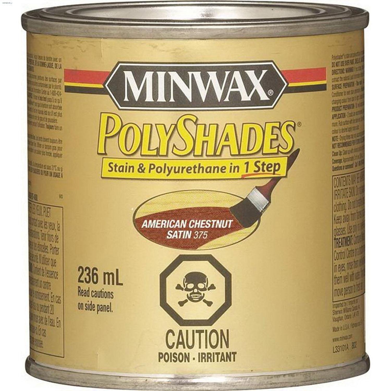 Polyshades Stain & Polyurethane Satin 236m