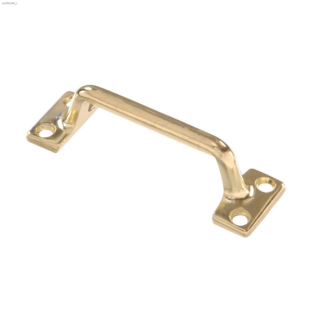 4" Brass Plated Handle Sash Lift