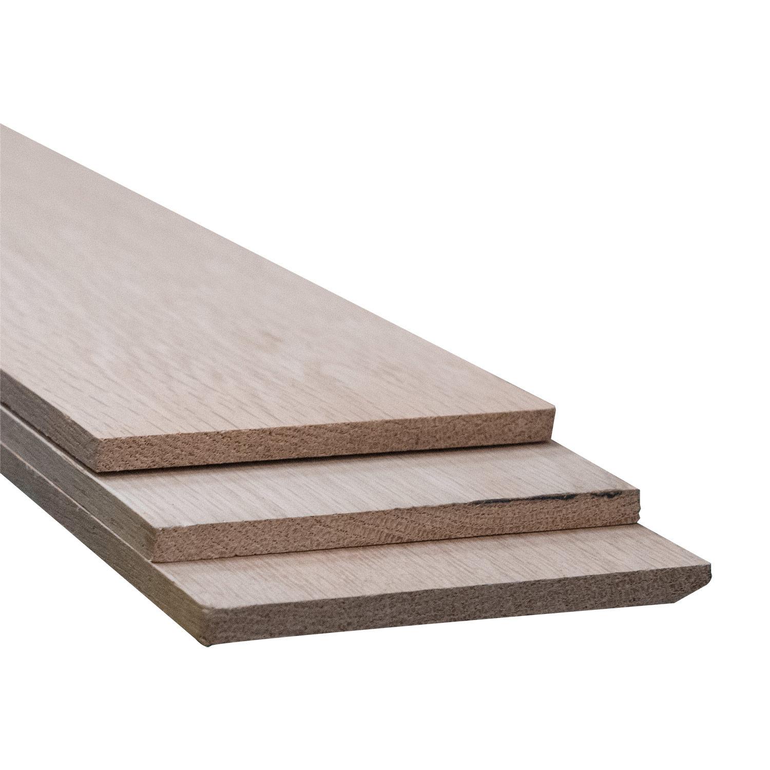 1/4 x 4 x 4' Oak Board