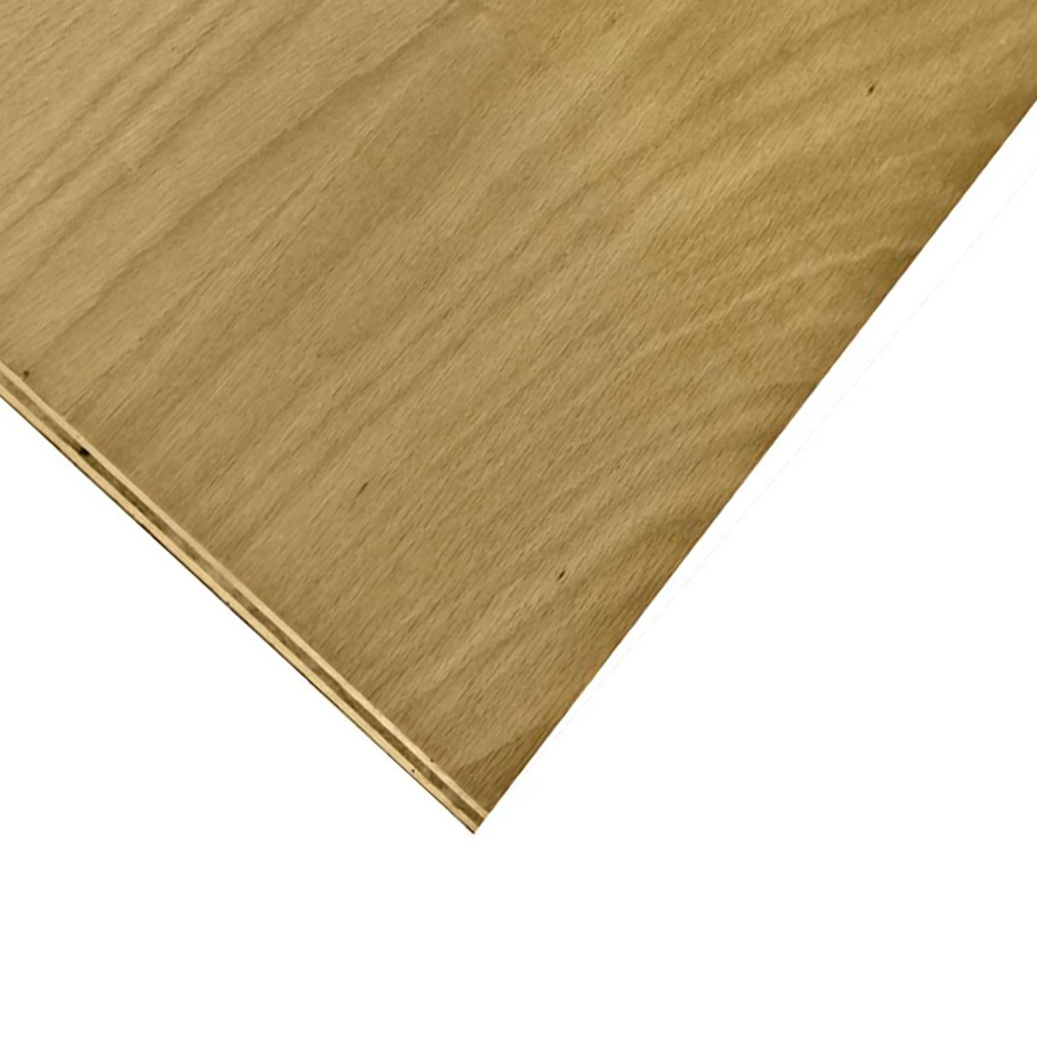 1/4" x 2' x 4' Cut Oak Plywood