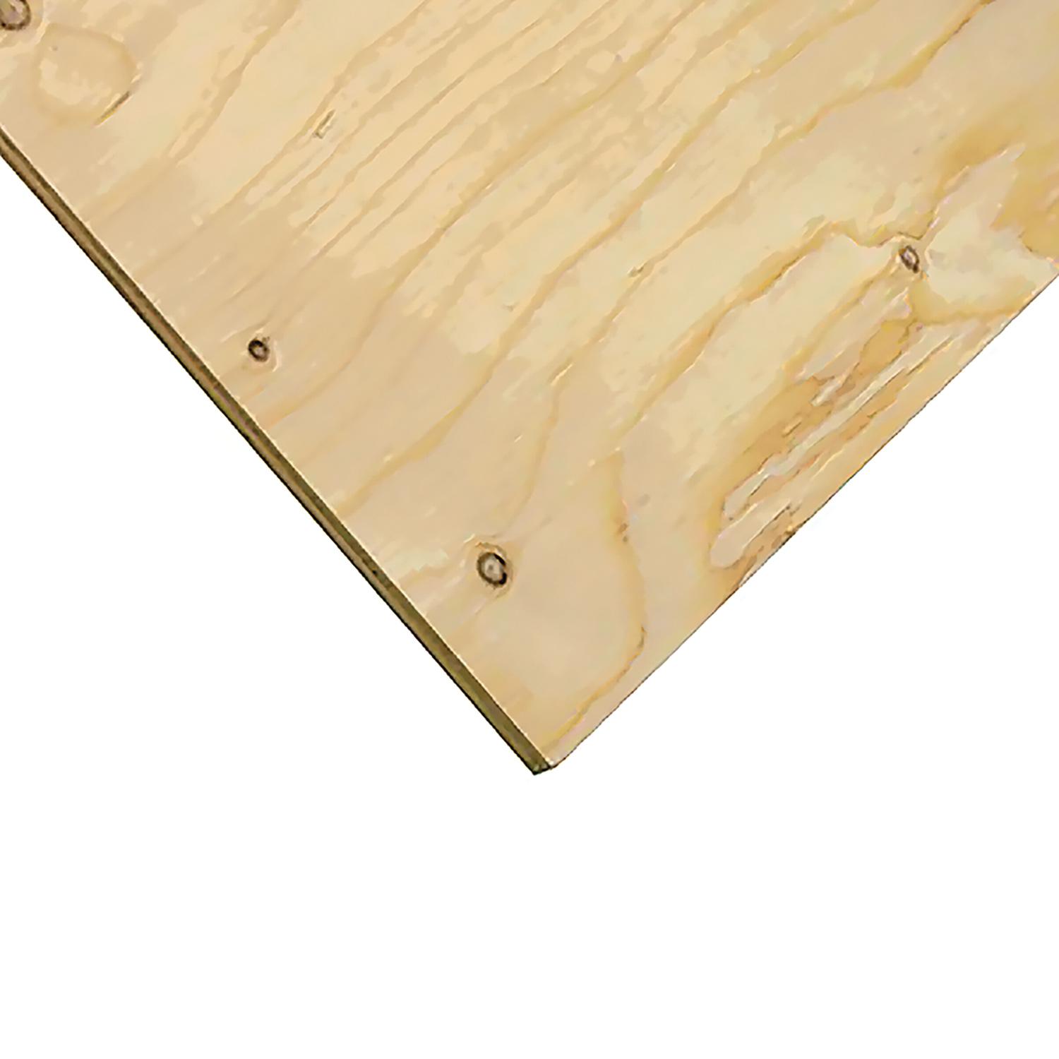 3/4" x 4' x 4' (18.5mm) Cut Spruce Select Plywood