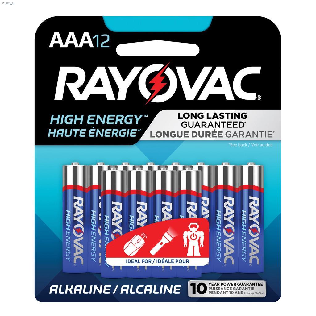Rayovac AAA Batteries-12/Pack